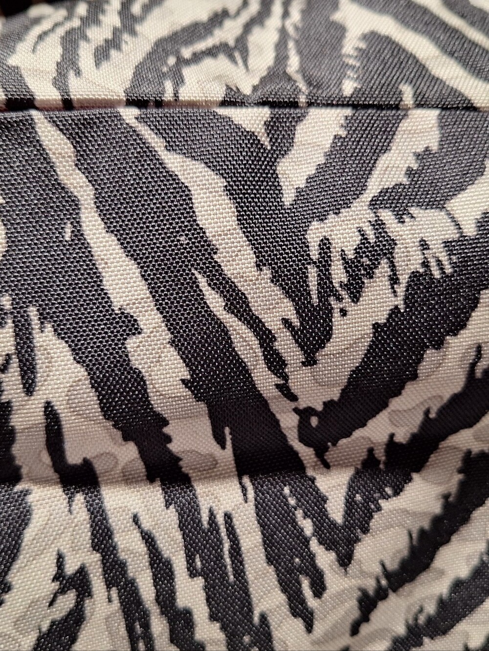 NWT Jansport Backpack, Zebra Stripes, Black & Grey w/ Pink Accents - Picture 7 of 12